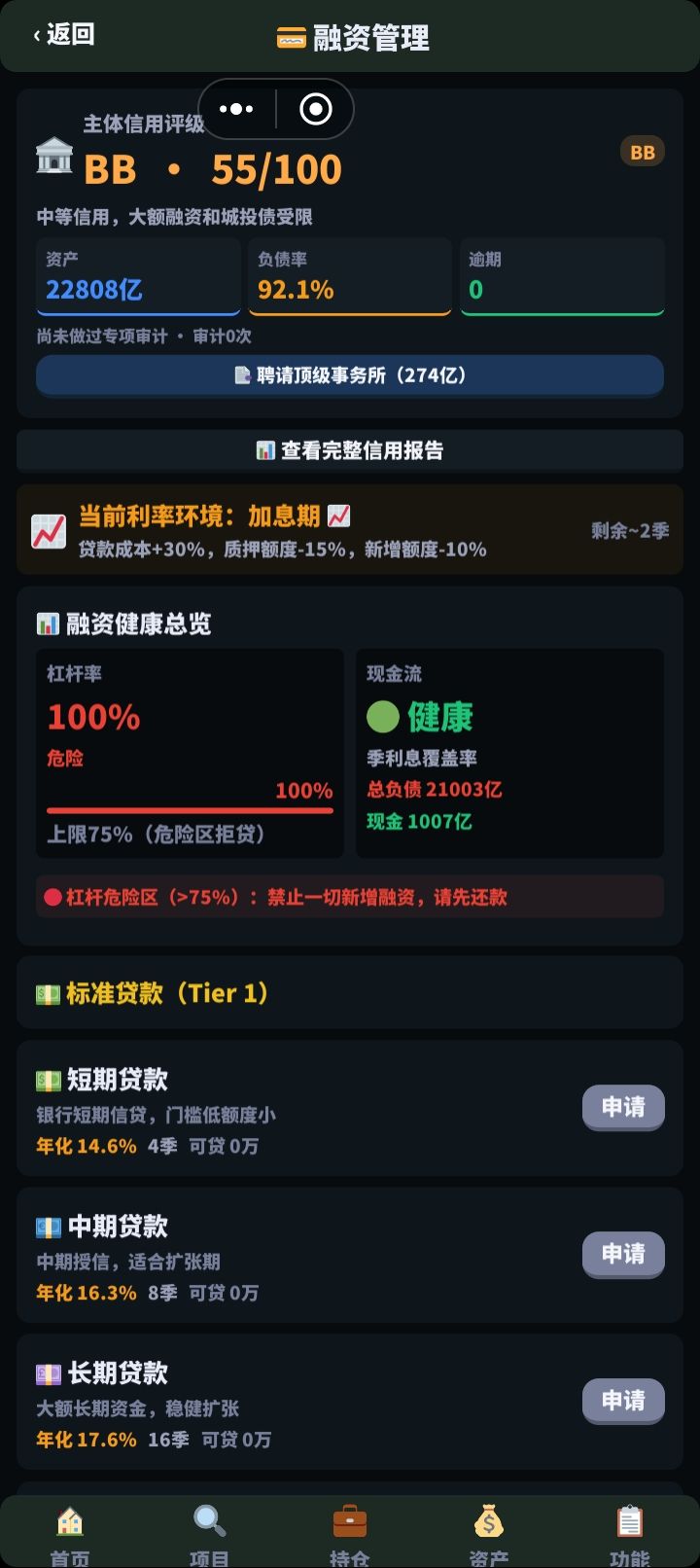 看负债 2