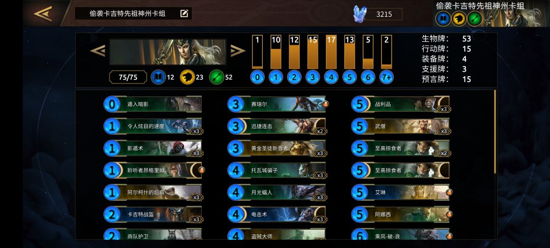 先祖神州卡吉特偷袭卡组 2