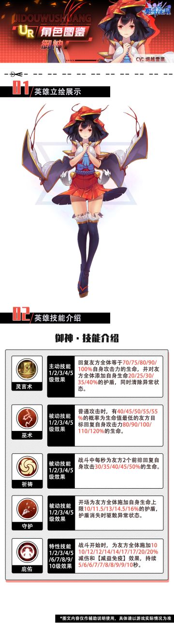 角色技能图鉴——御神