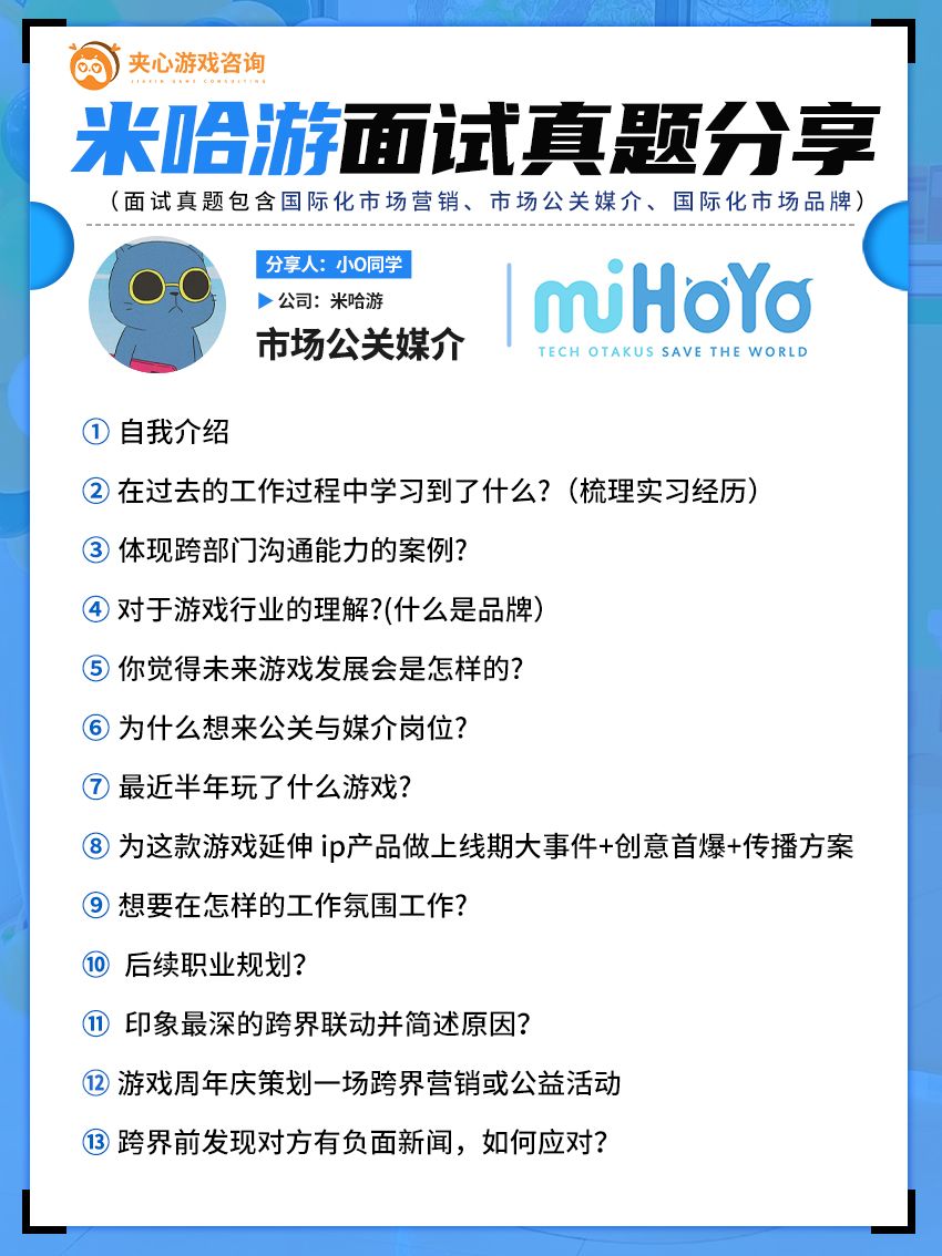临时抱佛脚,米哈游面试真题分享 1