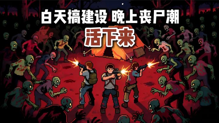 白天建设×晚上生存,你能活过几天?截图
