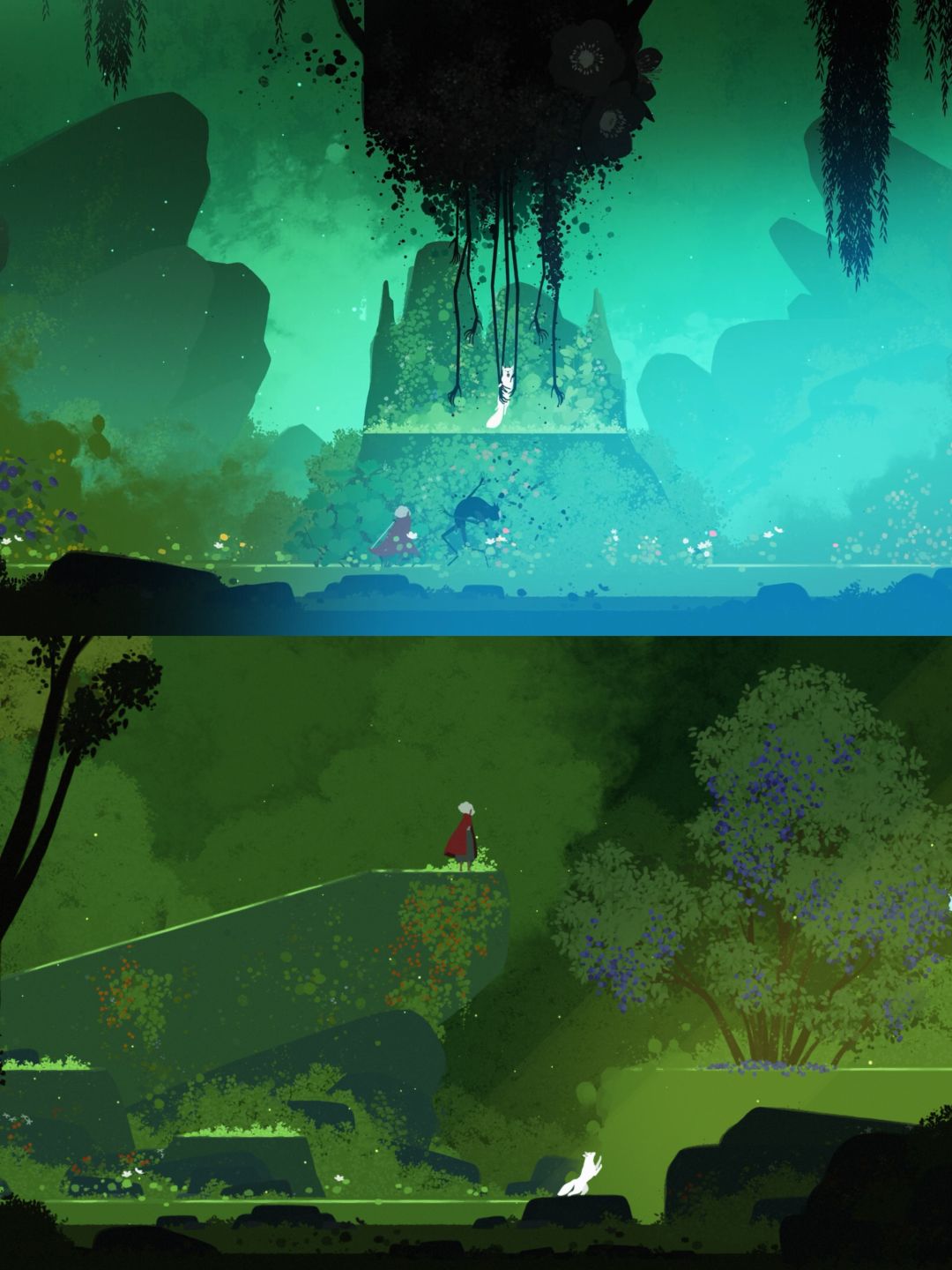 《GRIS》续作美到窒息✨每个镜头都是壁纸 5