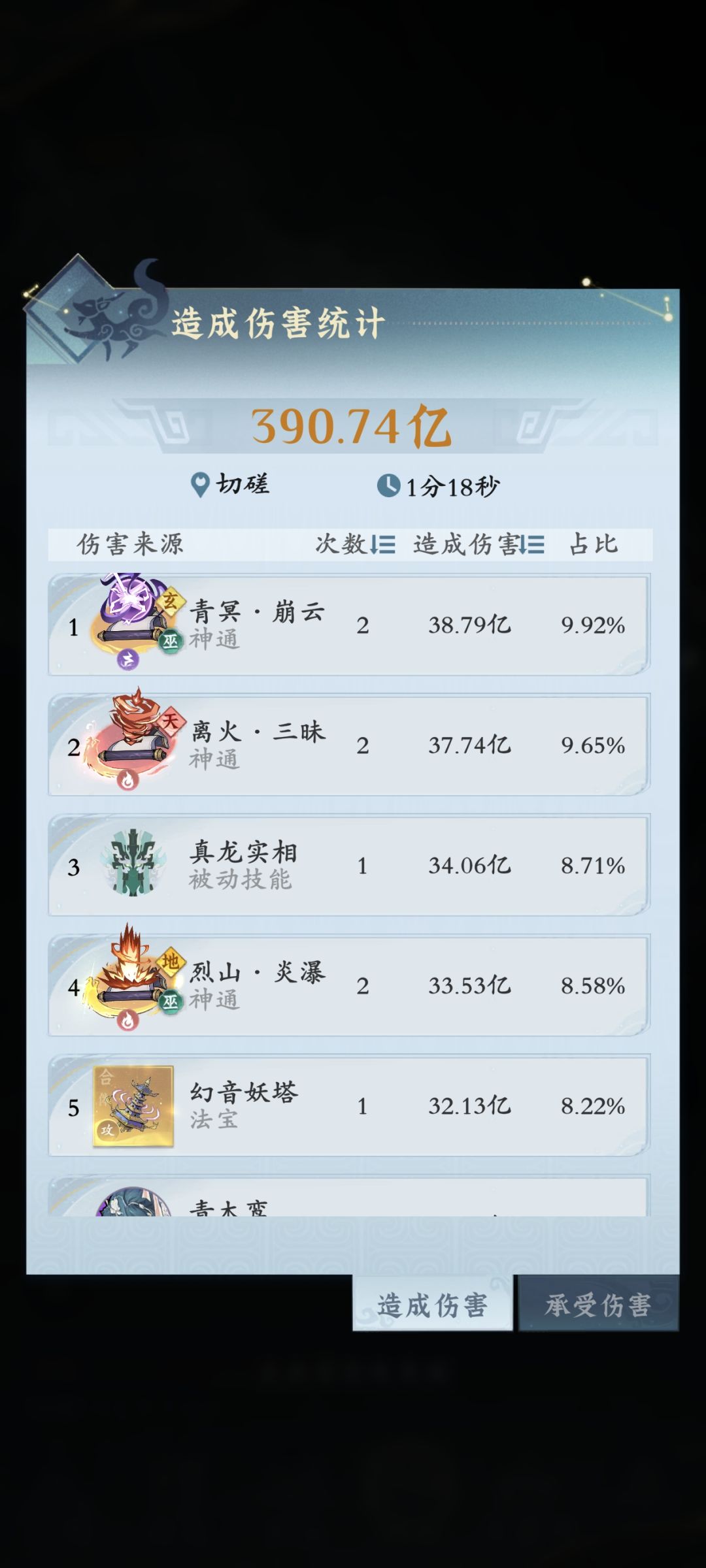 崩云的伤害真的很离谱 1
