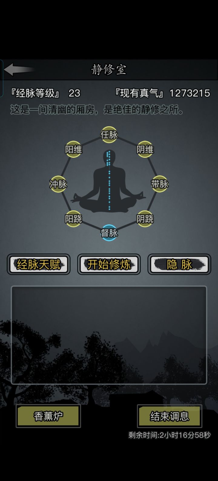 多少真气够啊?截图
