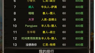 【特效将削 恐成绝唱】纪念下小牧师无尽800层登顶！！