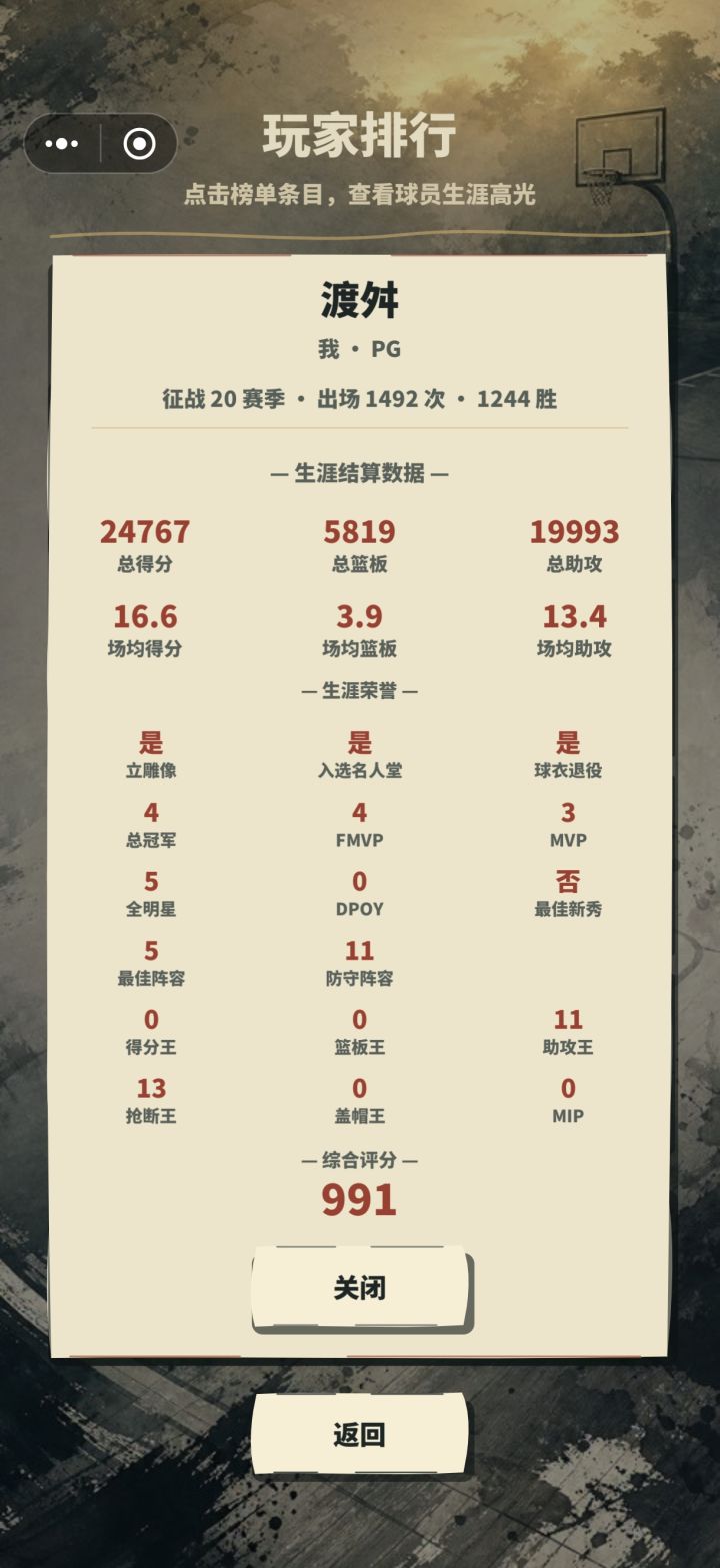 这生涯,4冠的斯托克顿?截图