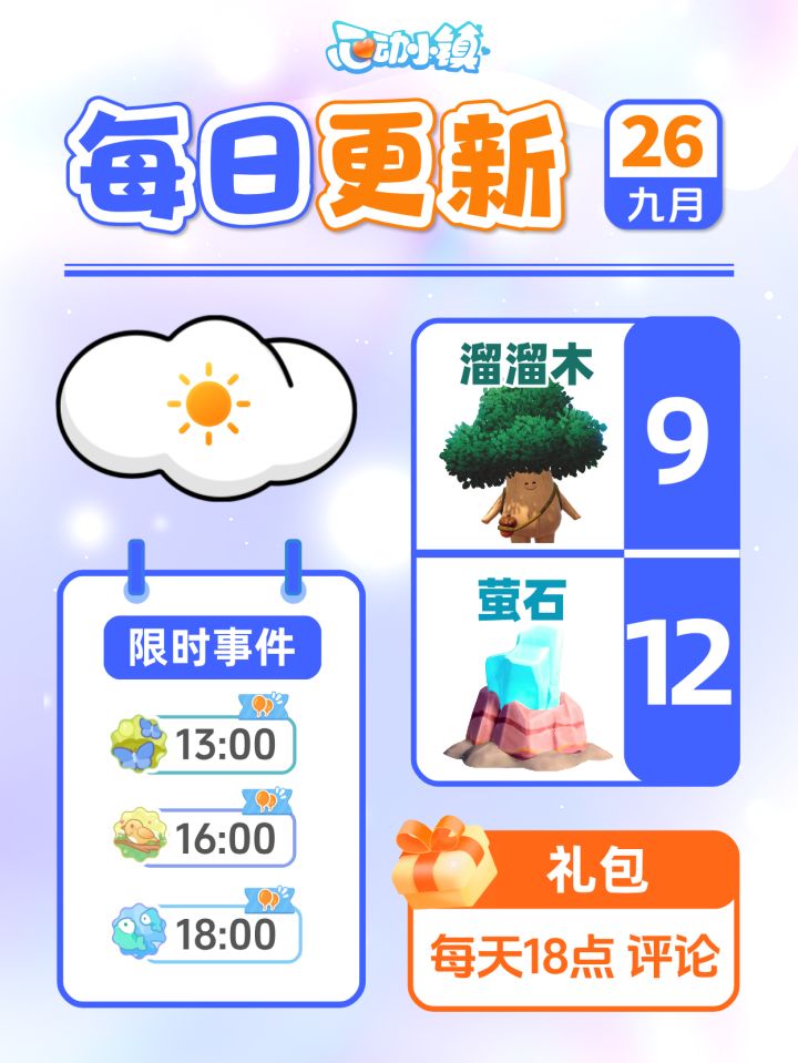 9月26日小镇日报溜溜木萤石兑换码 每日更新截图
