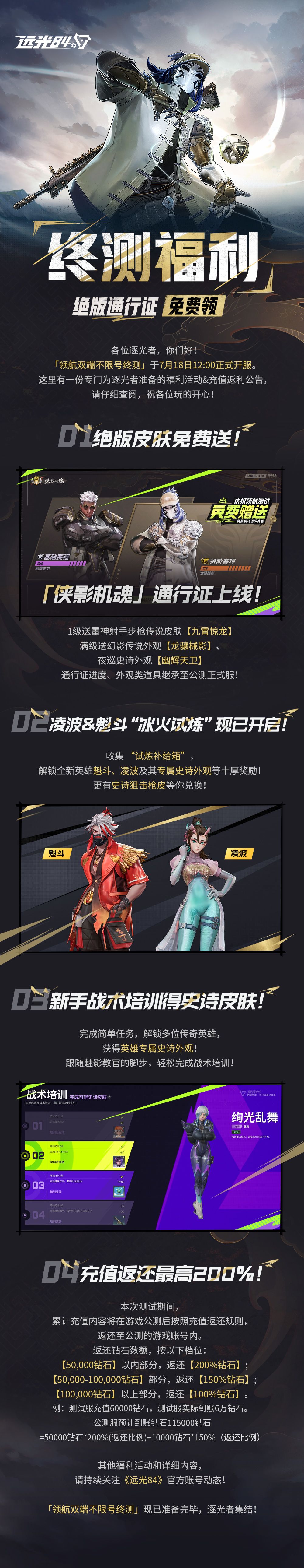 什么?终测白嫖绝版通行证?! 2