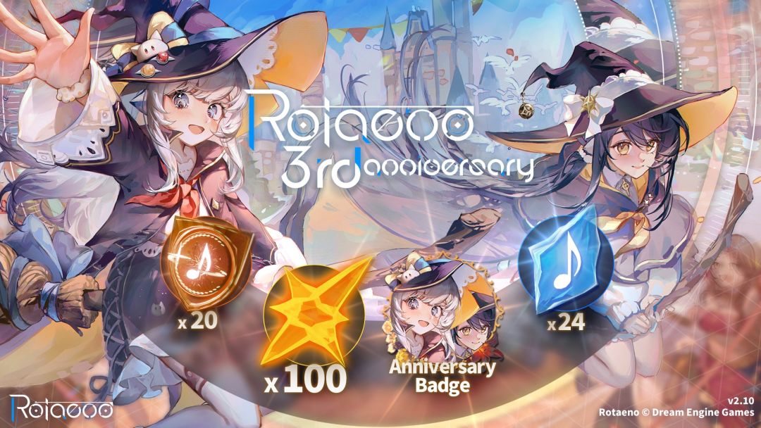 【三周年】签到活动登场,每日登入游戏赢取星钻、纪念徽章等奖励