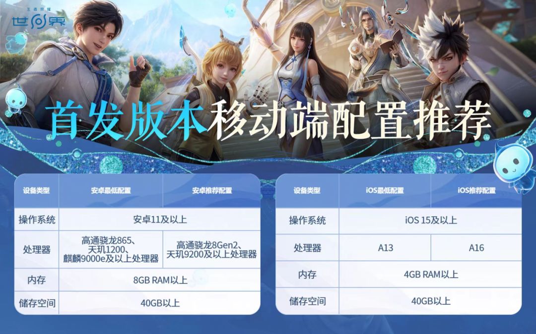 王者世界移动端4月17日上线,配置门槛公布 2