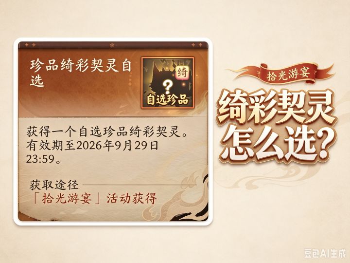 绮彩契灵怎么选截图