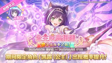 期间限定角色★3「凯露（公主）」正式登场！