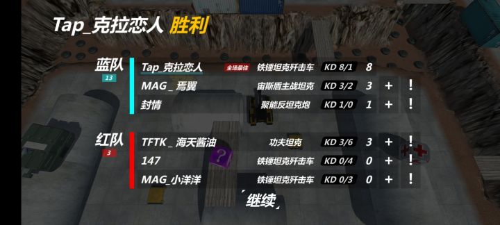 一锤一个小坦克截图