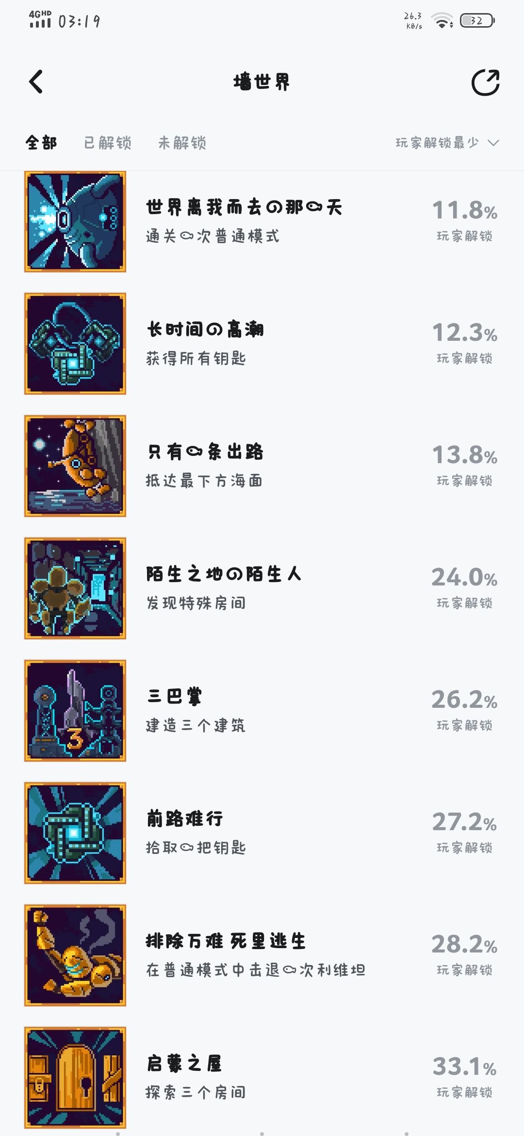 全成就 3