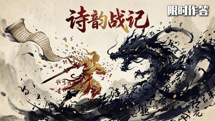 一边拼诗一边冲段位，《诗韵战记》把传统文化做成了成长型游戏截图
