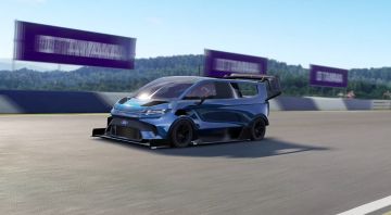 后视镜里看到一台面包车？快靠边！它可是比超跑还快的电驱猛兽