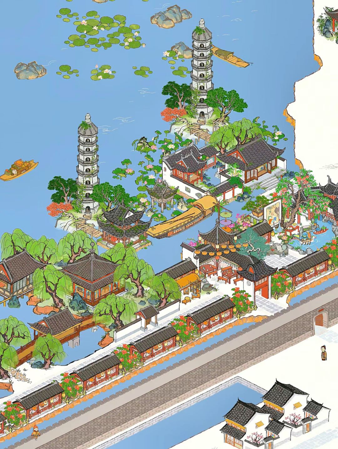 杭州府|闻莺坊|柳浪闻莺 1