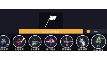 中国古风元素战士