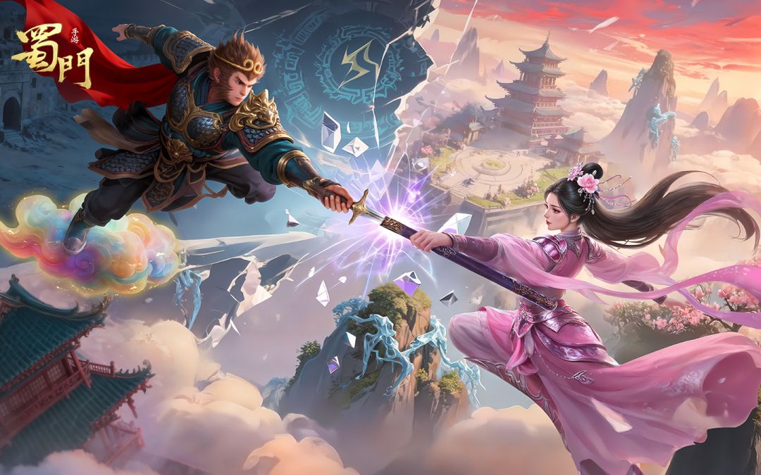 时空交错！《蜀门》手游×《大话西游》电影重磅联动即将开启截图