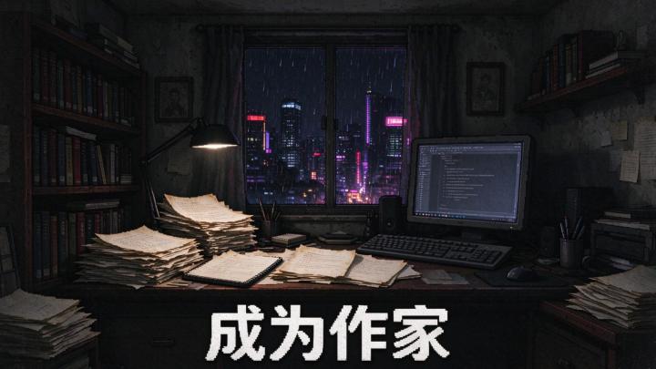 网文作家模拟器,感受写小说的苦与爽截图