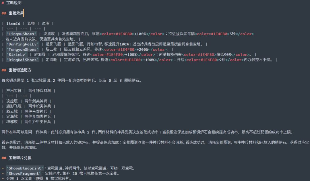 宝靴公式 1