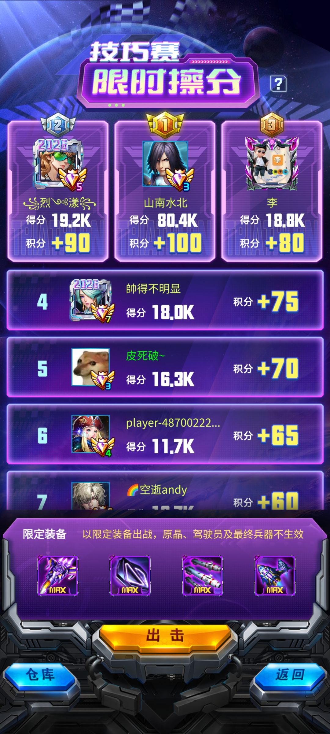 擦分80k?这正常吗。 1