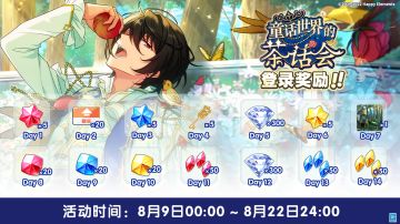 【公告】童话世界的茶话会登录奖励 即将开启！