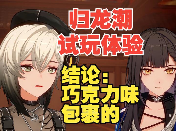 《归龙潮》体验总结,开服前:我就要自己尝尝咸淡,一天后:豪赤截图
