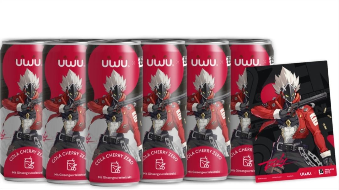 绝区零×UWU联名可乐,仅限欧洲配送! 5