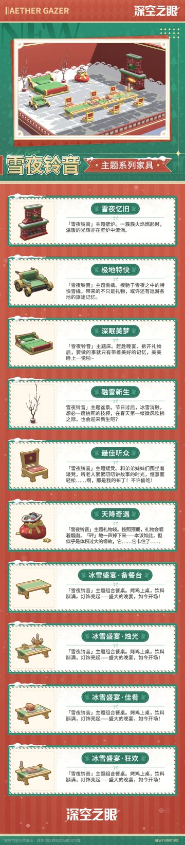 游园街|「临界效应」版本新增家具展示