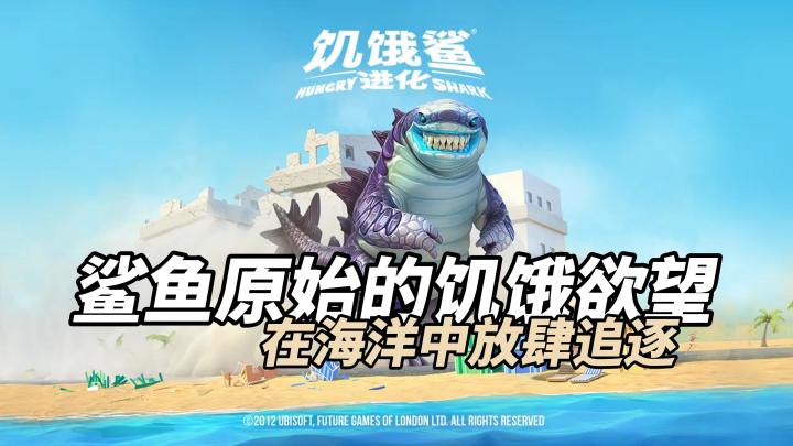 鲨鱼原始的饥饿欲望，在海洋中放肆追逐截图