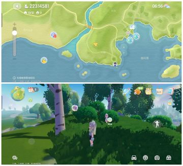 7月5日彩虹朵朵和泡泡位置