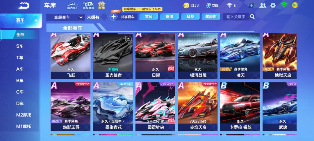 刚回归,想问问现在我的a车哪些还能用 2
