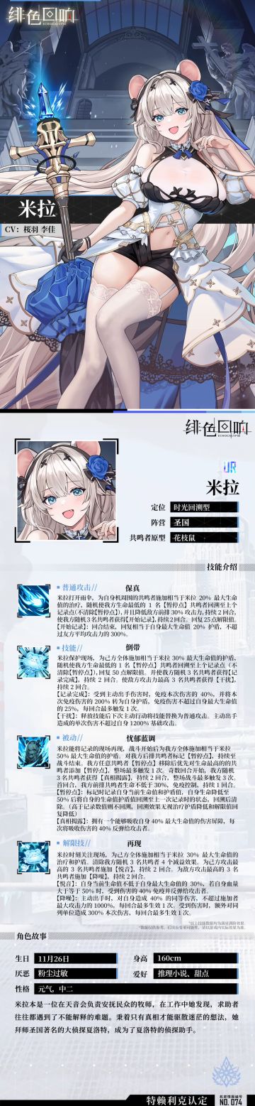 【芬里尔专属栏目】米拉的情报