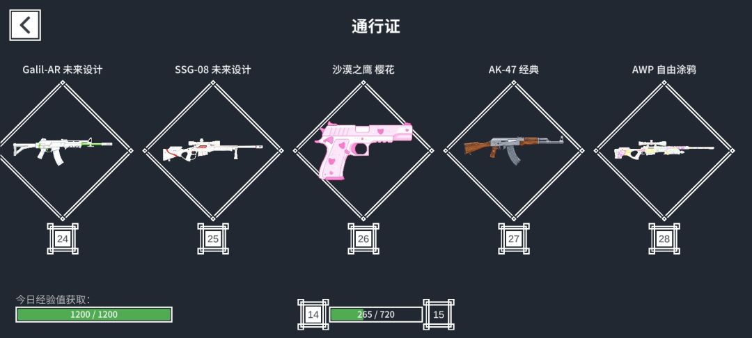 想要那个ak皮.. 1