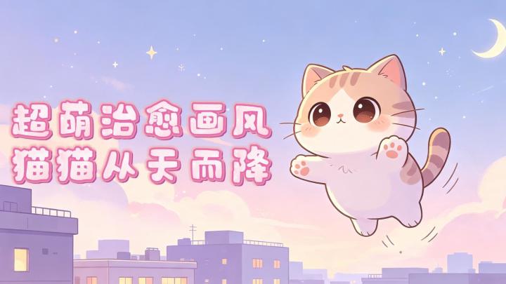 超萌小猫变身下落大摆锤!截图
