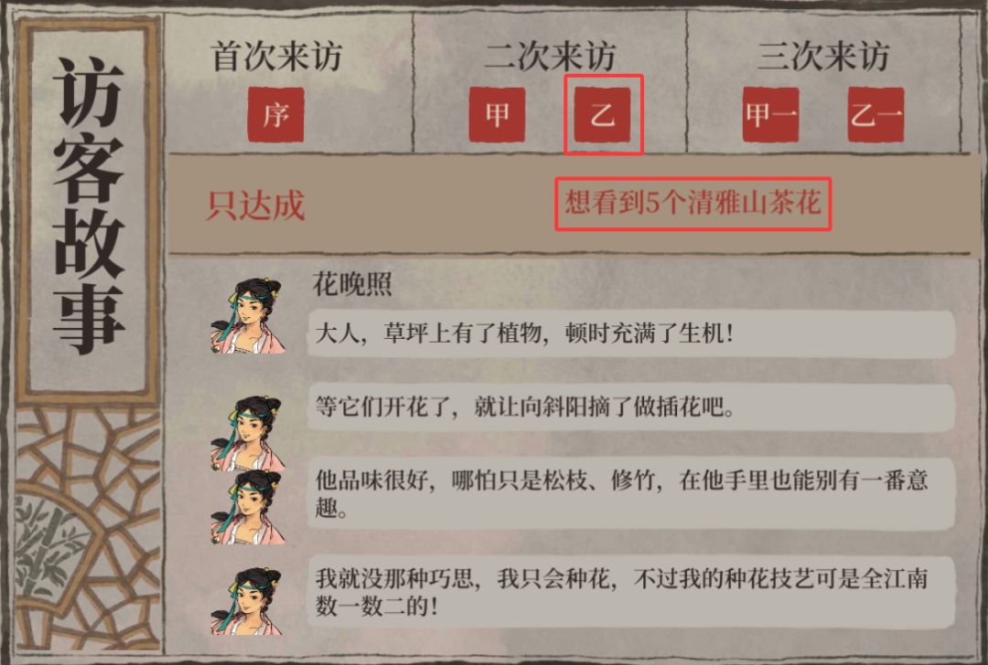 宅邸访客达成条件-苏州：浮生意 3