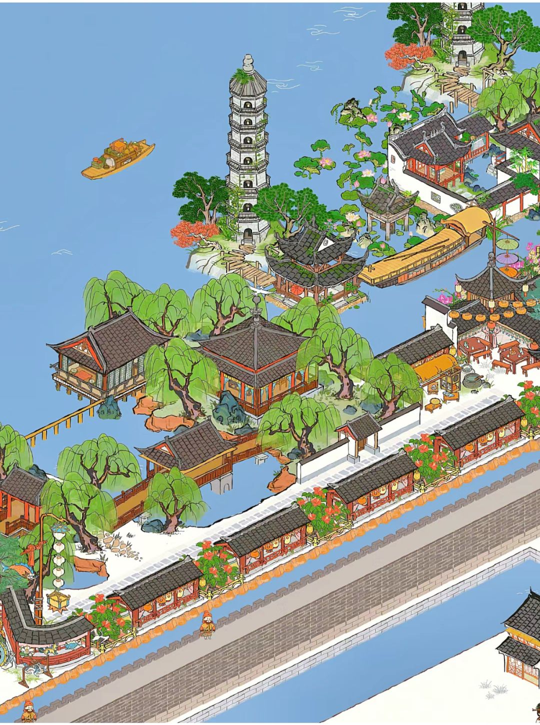 杭州府|闻莺坊|柳浪闻莺 2