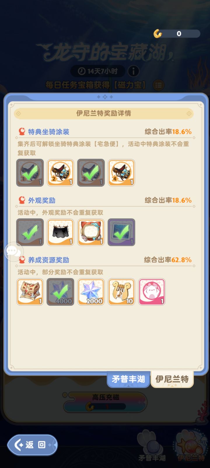 宝藏到底有没有保底啊截图