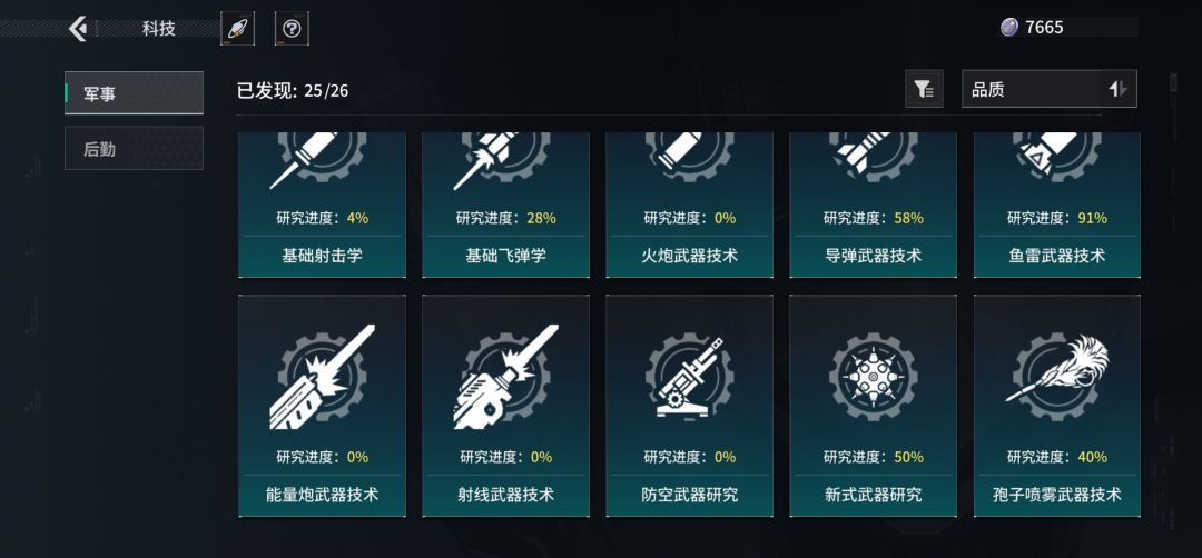 26项科技,我的还差哪一个 1