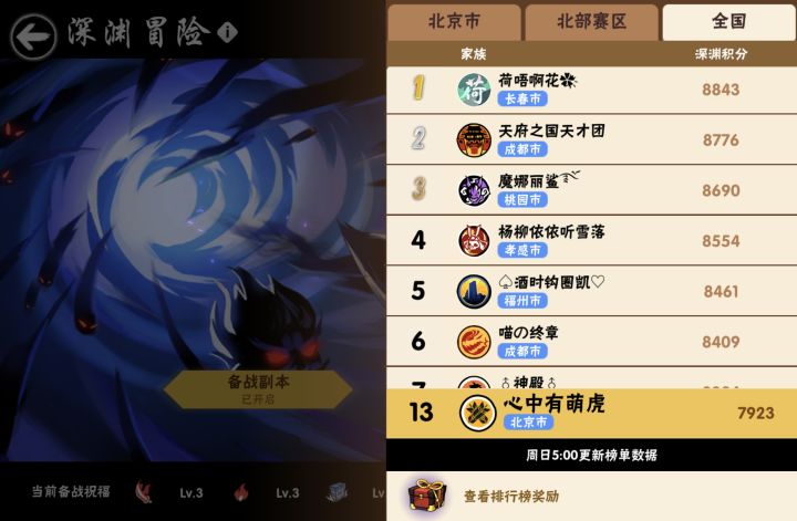 一区深渊家族心中有萌虎,招募忍忍啦截图