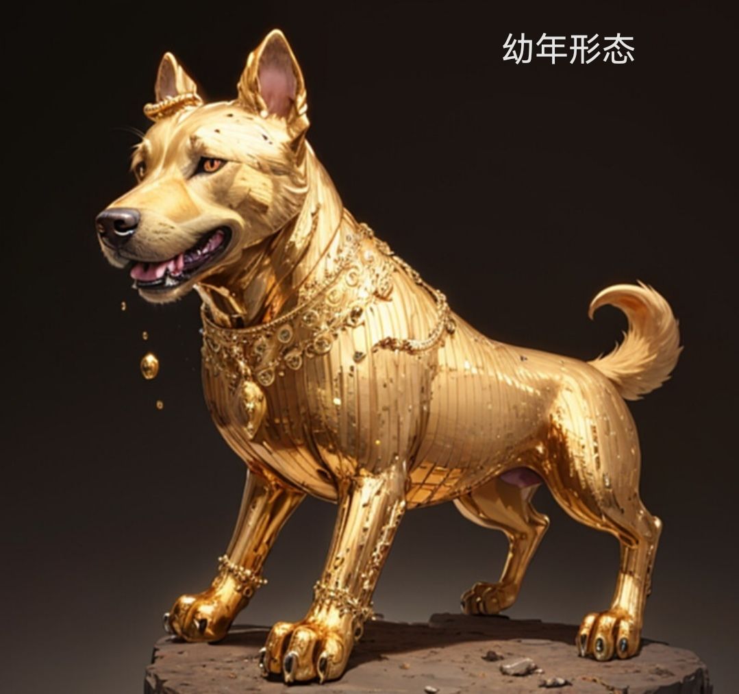 《坐骑设计》狗头吞金兽截图