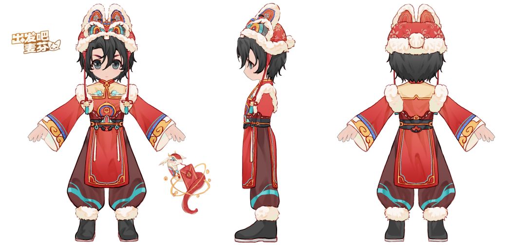 【麦芬时装设计大赛】新年胜意 2