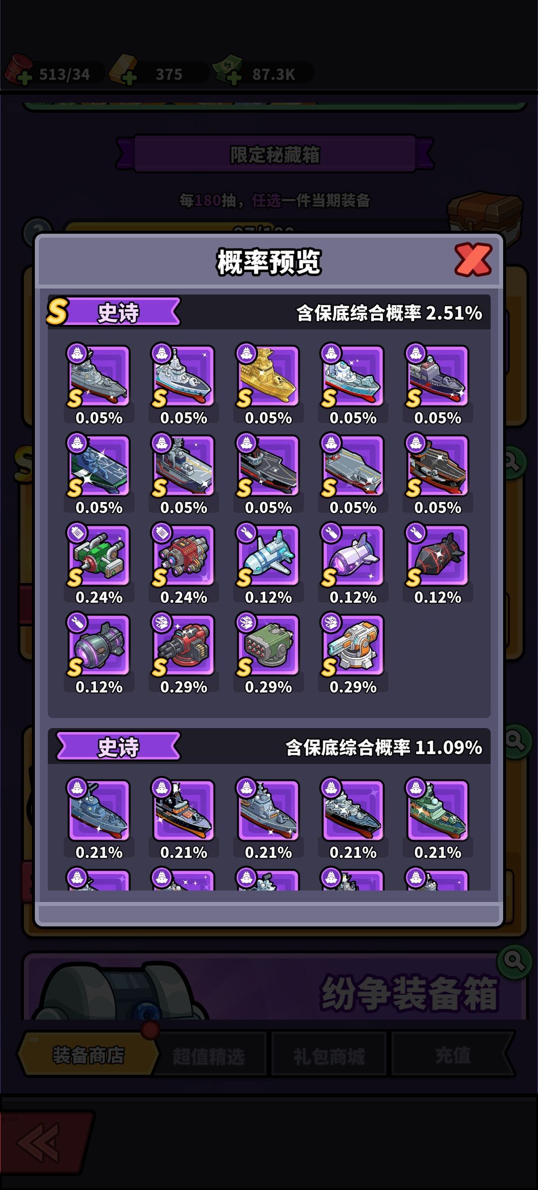 限定和平常的概率一样 1