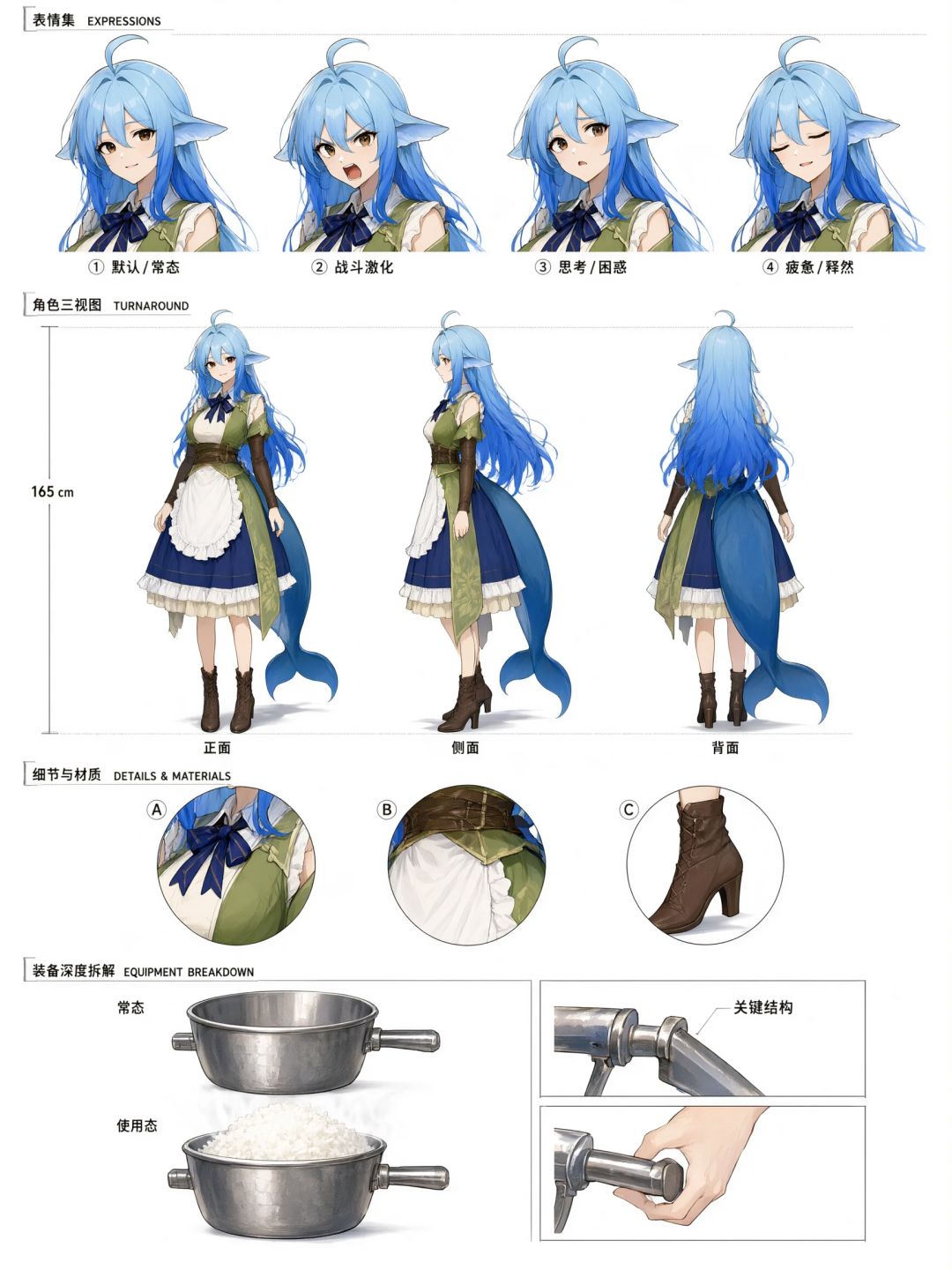 鲸鱼娘 · 我的角色设定卡 3