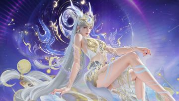 季莹莹全新月神外观上线！S9奇侠赛季明日开启~