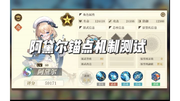 阿黛尔锚点机制测试截图