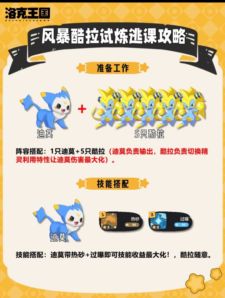 风暴酷拉试炼逃课,8回合速通配队思路截图
