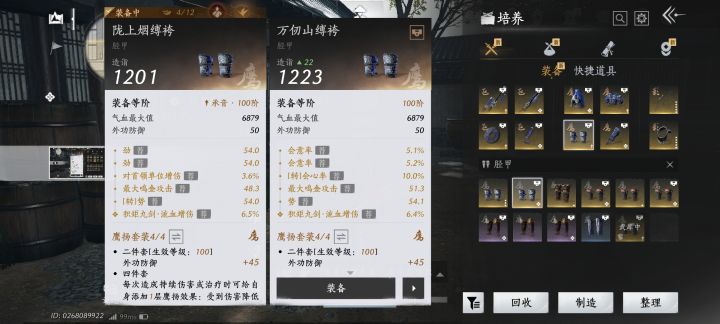 九剑我这个装备那些要改推荐一下截图