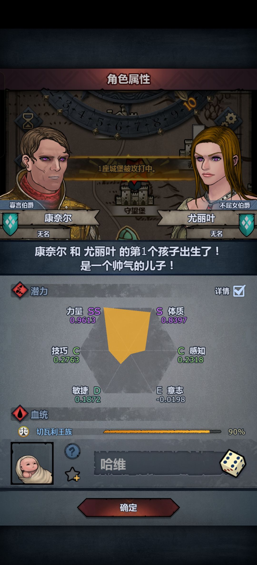 提了大半弗血,结果先出圣痕的是两个切血 1